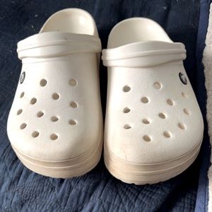 White Crocs